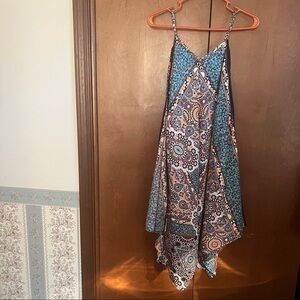 MPH Collection Scarf Dress NWT Small Adjustable Straps Grommets at Neckline❤️